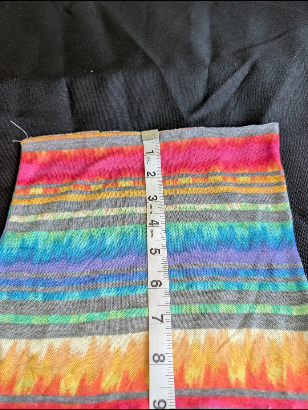 Hand Crafted Rainbow Tie-Dye Bohemian Headband